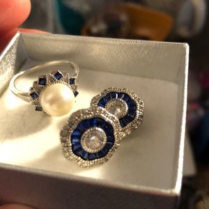 Match Earrings and Ring